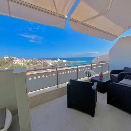 Atico Con Vistas Al Mar Tv Satelite Internacional * Costa Adeje (Tenerife)