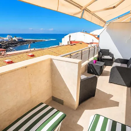 Atico Con Vistas Al Mar En El Centro De La Caleta Costa Adeje (Tenerife)